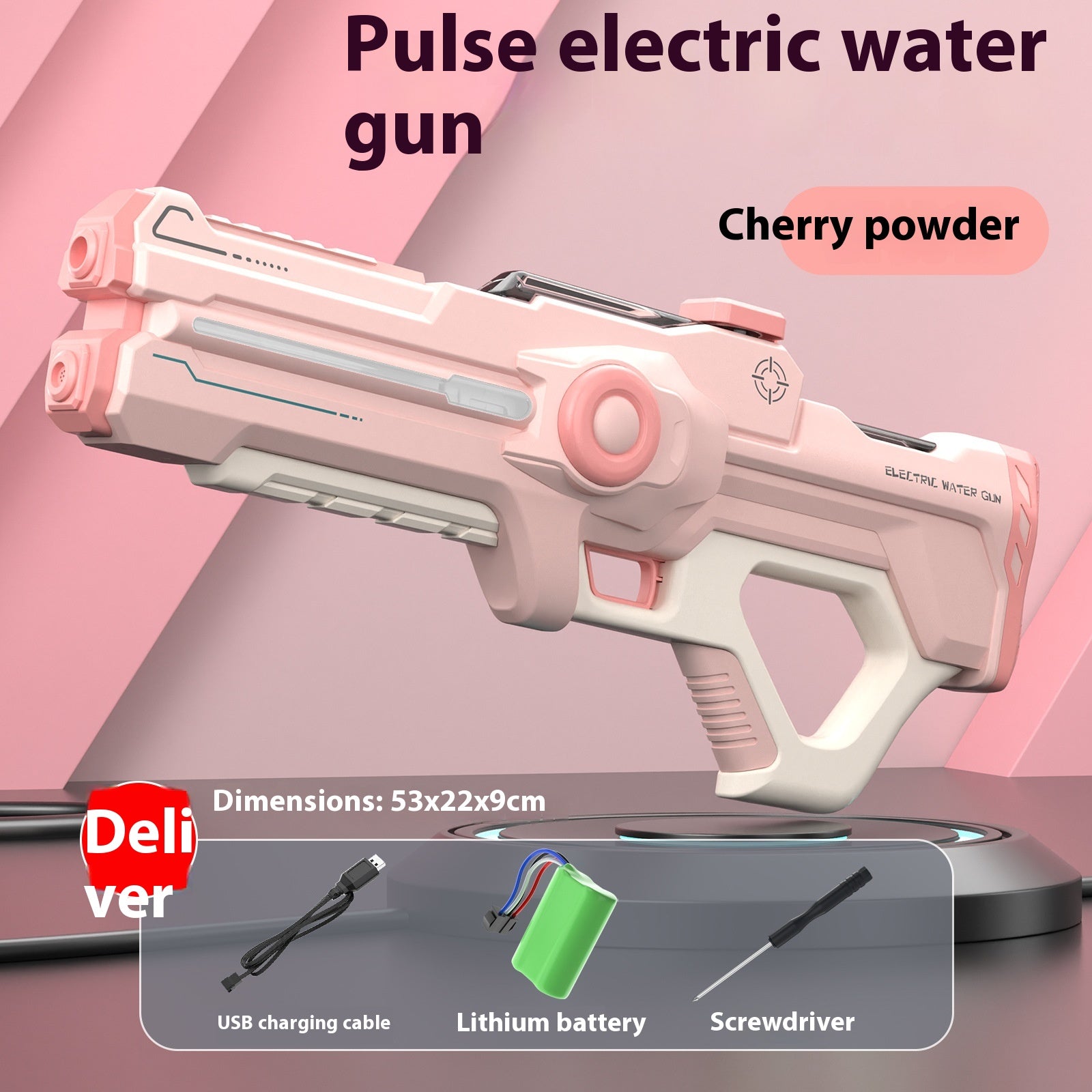 Electric Water Gun Automatic High Voltage Toy Gun - LJ Enterprise